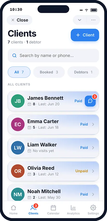 Client base